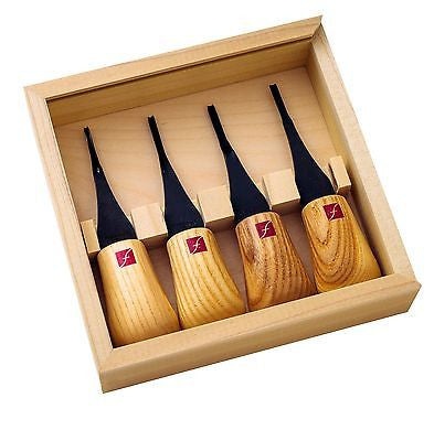 Flexcut Mini Palm Tool Set FR604, 4 piece