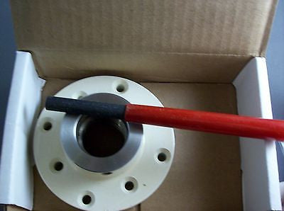 Oneway 4" carbon Steel faceplate w 1-1/4 x 8tpi