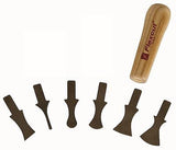 Flexcut 7pc Profile Scraper Set for carving and moulding clean ups