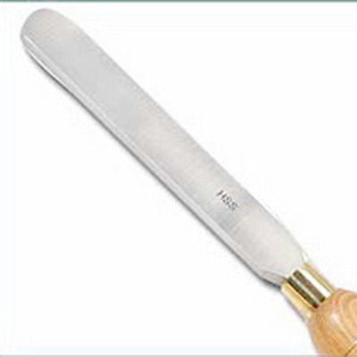 Wood Turning M2 HSS  1" Round Nosed Scraper