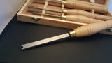 Woodturning Boxed Set of Four Bead Cutting Chisels