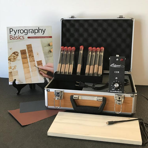 Colwood Cub Deluxe Woodburning Kit w/ 9 Fixed Tips DKCF (Case not included)